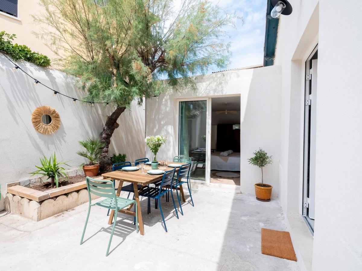 La Cala Malmousque - Magnifique Petite Maison Au Bord De L'Eau Marselha Exterior foto